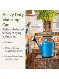 French Blue Watering Can 13 French Blue Watering Can -Gardening Supplies 06341 7