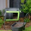 Maze 48 Gallon Compost Tumbler With Cart -Gardening Supplies 3 4 crop 8613576 01V maze 48 gallon compost tumbler with cart