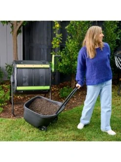 Maze 48 Gallon Compost Tumbler With Cart -Gardening Supplies 3 4 crop 8613576 03V