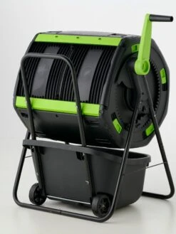 Maze 48 Gallon Compost Tumbler With Cart -Gardening Supplies 3 4 crop 8613576 05V