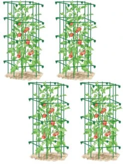 Tomato Cages, Set Of 4 -Gardening Supplies 8587040 GR 001E tif