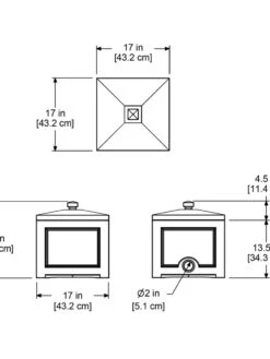 Fairfield Garden Hose Storage Bin -Gardening Supplies 8587080 03V tif