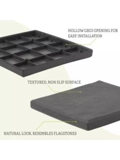 12" X 12" Stomp Stones™, Set Of 4 -Gardening Supplies 8587319 4