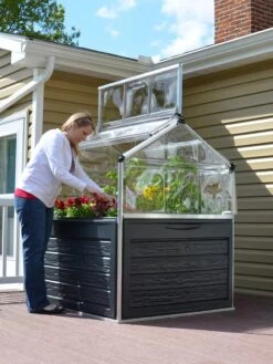Canopia® By Palram Plant Inn™ Raised Bed Greenhouse, 4' X 4' -Gardening Supplies 8588308 02V tif