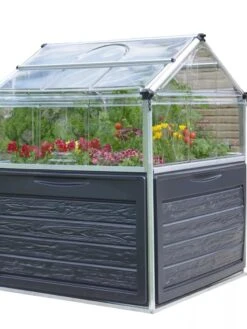 Canopia® By Palram Plant Inn™ Raised Bed Greenhouse, 4' X 4' -Gardening Supplies 8588308 08V tif