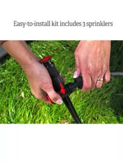 Snip-n-Spray Garden And Landscape Sprinkler System -Gardening Supplies 8589718 7167 install