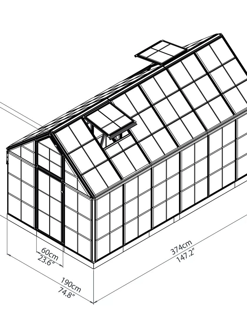 Canopia® By Palram Snap & Grow Greenhouses 14 Canopia® By Palram Snap & Grow Greenhouses - Image 12