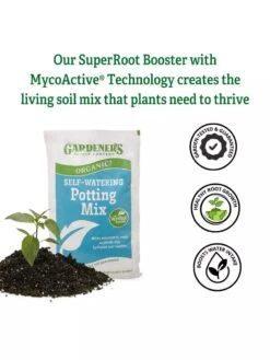Organic Self-Watering Potting Mix, 20 Qts. -Gardening Supplies 8592225 3