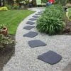 Recycled Rubber Flagstone Stepping Stone -Gardening Supplies 8594282 01CUST 3 4
