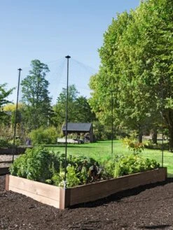 Protection Stakes For Netting, Set Of 4 10 Protection Stakes For Netting, Set Of 4 -Gardening Supplies 8594434 0015 tif