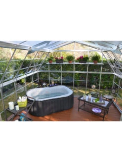 Canopia® By Palram Americana™ Greenhouse, 12' X 12' -Gardening Supplies 8595693 04v