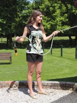 G.F. Italia Wall Mounted 100' Hose And Automatic Reel -Gardening Supplies 8598485 01V tif