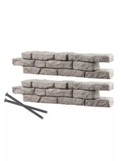 Rock Lock Interlocking Garden System, Straight Sets -Gardening Supplies 8598735 01V