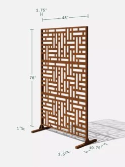 Veradek 3-Panel Privacy Screen Set, Blocks -Gardening Supplies 8599185 11V tif