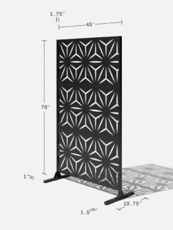 Veradek 3-Panel Privacy Screen Set, Star -Gardening Supplies 8599205 11V tif