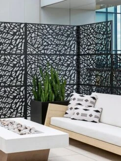 Veradek 3-Panel Privacy Screen Set, Web -Gardening Supplies 8599206 10V tif