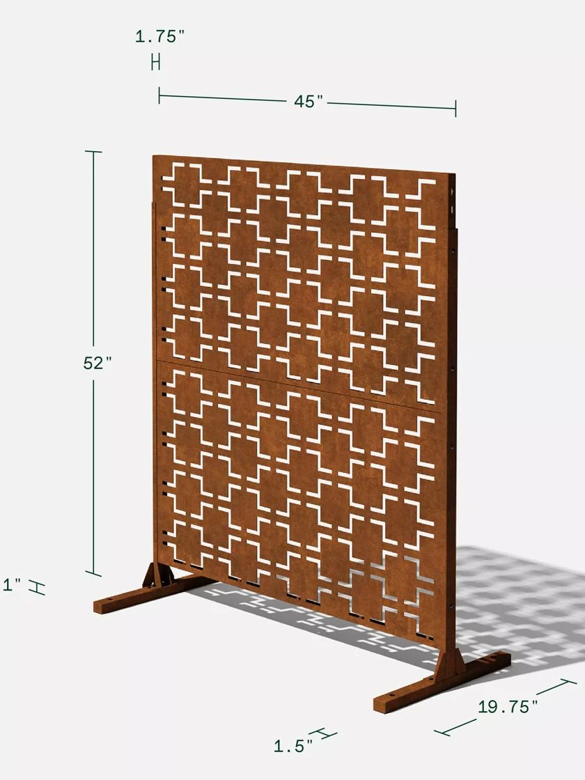 Veradek 2-Panel Privacy Screen Set, Quadra 9 Veradek 2-Panel Privacy Screen Set, Quadra - Image 7
