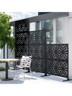 Veradek 2-Panel Privacy Screen Set, Star -Gardening Supplies 8599214 08v