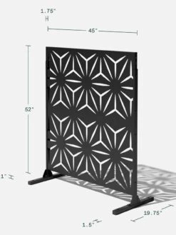 Veradek 2-Panel Privacy Screen Set, Star -Gardening Supplies 8599214 11v