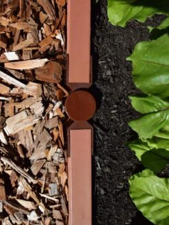 Straight Landscape Edging Kit With 2" Boards -Gardening Supplies 8599408 03V tif