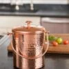 Hammered Copper Compost Pail -Gardening Supplies 8600224 18922 tif