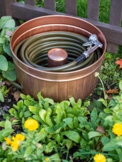 Classic Copper Hose Pot -Gardening Supplies 8600238 0059