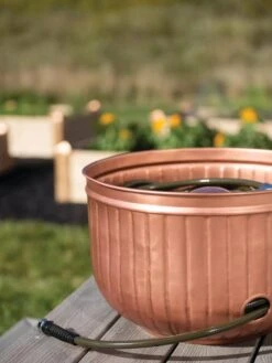 Classic Copper Hose Pot -Gardening Supplies 8600238 0630 tif