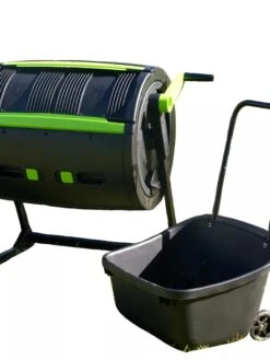Maze Compost Tumbler And Cart Combo -Gardening Supplies 8609198 10V tif