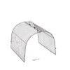 Chicken Wire Row Cloche Mid-Section, Extra Large -Gardening Supplies 8609413 5044 tif