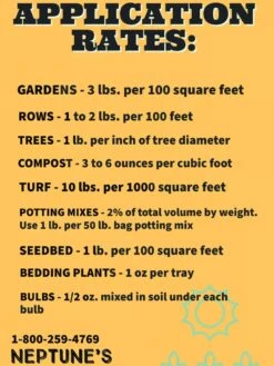 Neptune's Harvest Crab & Lobster Shell Plant Food, 4 Pound -Gardening Supplies 8610162 04V tif