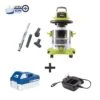 Sun Joe 24V-WDV6000 24-Volt ION+ Cordless Portable Stainless Steel Wet/Dry Vacuum Kit | 5.3 Gal | W/ 4.0-Ah Battery And Charger 2 Sun Joe 24V-WDV6000 24-Volt ION+ Cordless Portable Stainless Steel Wet/Dry Vacuum Kit | 5.3 Gal | W/ 4.0-Ah Battery And Charger -Gardening Supplies 8610658 01v sun joe cordless wet dry vacuum kit
