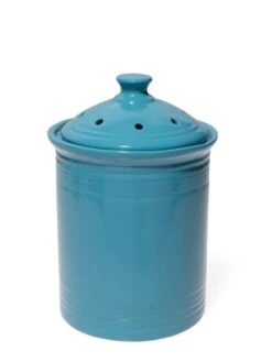 Ceramic Ribbed Compost Crock -Gardening Supplies 8611027 0863 tif