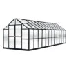 MONT Growers Edition Greenhouse, 8' X 24' -Gardening Supplies 8611198 mont 24 grower black