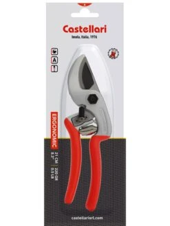 Castellari Ergonomic Anvil Pruner -Gardening Supplies 8611969 02V tif