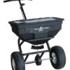 All Purpose Broadcast Spreader, 125 Lb -Gardening Supplies 8612270 02v all purpose broadcast seed salt sand spreader 125 lb