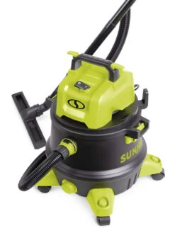 New Release 8 Sun Joe® 8-Gal 1200W 6.5 Pk HP Wet/Dry Shop Vac, HEPA,w/Cleaning Attachments