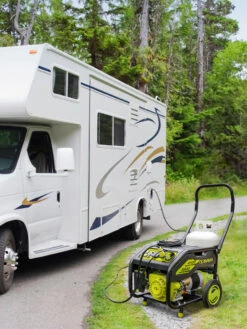 Sun Joe® 4,100/3,300-Running Watt Propane Powered Portable Generator W/24VBattery Starter -Gardening Supplies 8612525 07v