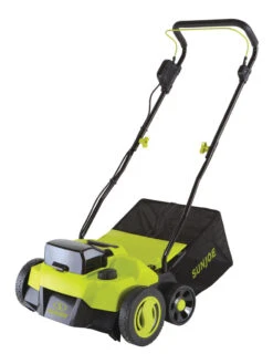 Sun Joe® 48V ION+ Cordless 15-Inch 5-Position Walk-Behind Lawn Dethatcher