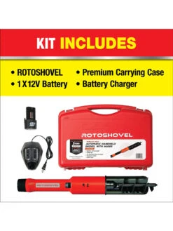 Rotoshovel Battery-Operated Garden Auger 18 Rotoshovel Battery-Operated Garden Auger -Gardening Supplies 8612719 07v
