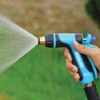 Aqua Joe® AJHN105 Hose Nozzle With Trigger Flow Control 2 Aqua Joe® AJHN105 Hose Nozzle With Trigger Flow Control -Gardening Supplies 8612870 03v aqua joe hose nozzle with trigger flow control