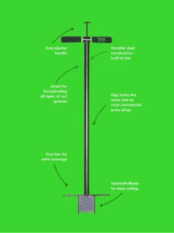 Yard Butler® Sod Plugger -Gardening Supplies 8613169 02v