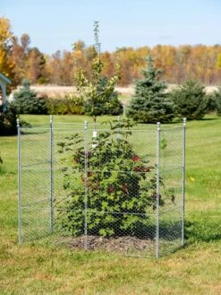 Tall Chicken Wire Critter Fence Extension Panel, Set Of 2 -Gardening Supplies 8613260 0030 1