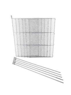 Tall Chicken Wire Critter Fence With Gate 28 Tall Chicken Wire Critter Fence With Gate -Gardening Supplies 8613260 6107