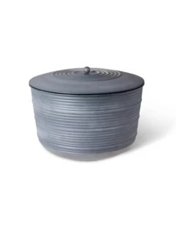 Ribbed Hose Pot With Lid -Gardening Supplies 8613332 5801
