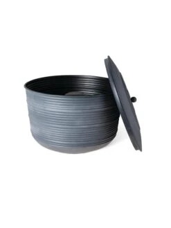 Ribbed Hose Pot With Lid -Gardening Supplies 8613332 5803