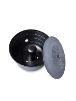 Ribbed Hose Pot With Lid -Gardening Supplies 8613332 5808