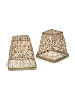 Bamboo Cloche, Set Of 2 -Gardening Supplies 8613351 4693