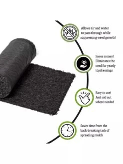 Recycled Rubber Walkway, 2' X 8' 11 Recycled Rubber Walkway, 2' X 8' -Gardening Supplies Rubber walkway 1