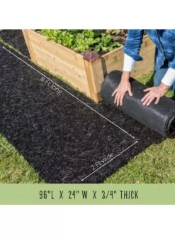 Recycled Rubber Walkway, 2' X 8' 13 Recycled Rubber Walkway, 2' X 8' -Gardening Supplies Rubber walkway 3